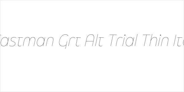 Eastman Grt Alt Trial Thin Ita Logo