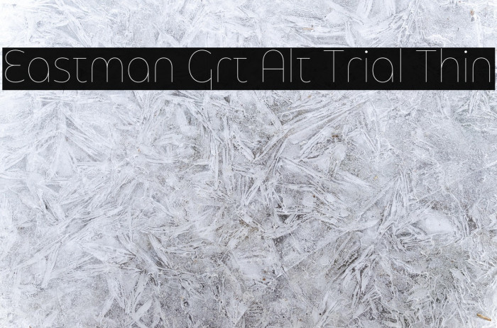 Eastman Grt Alt Trial Thin Example 1