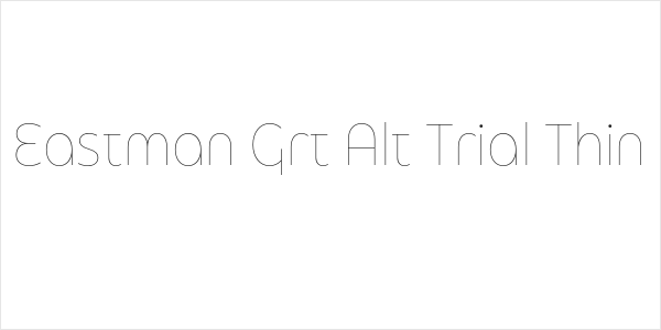 Eastman Grt Alt Trial Thin Logo