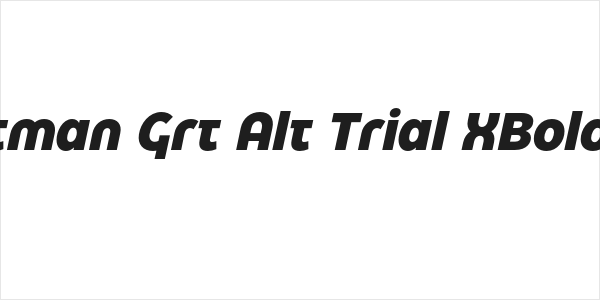 Eastman Grt Alt Trial XBold Ita Logo