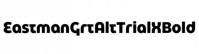 Eastman Grt Alt Trial XBold  Frei Schriftart Herunterladen