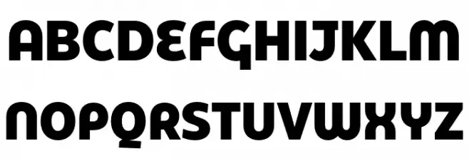 Eastman Grt Alt Trial XBold Font Litere mari