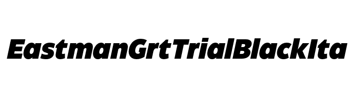 Eastman Grt Trial Black Ita  नि: शुल्क फ़ॉन्ट्स डाउनलोड
