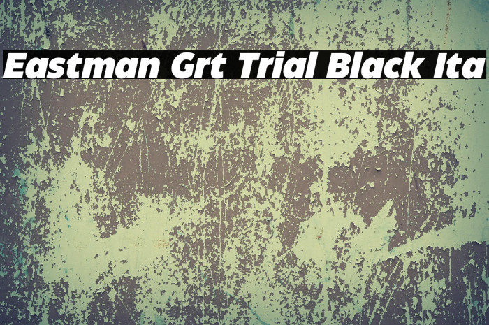 Eastman Grt Trial Black Ita Example 2