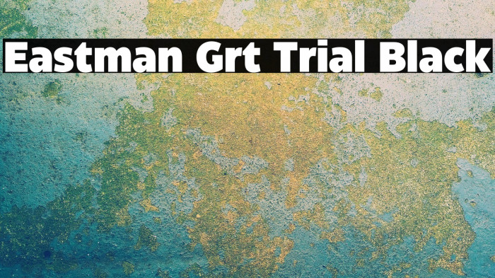 Eastman Grt Trial Black Example 2