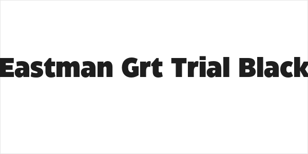 Eastman Grt Trial Black Logo