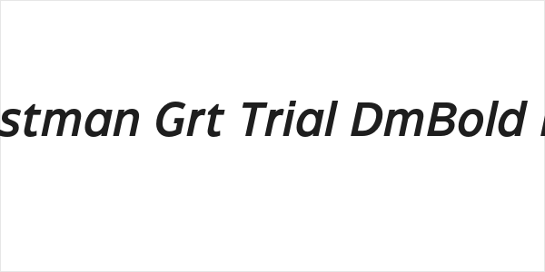 Eastman Grt Trial DmBold Ita Logo