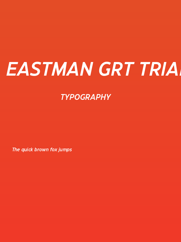 Eastman Grt Trial DmBold Ita Poster