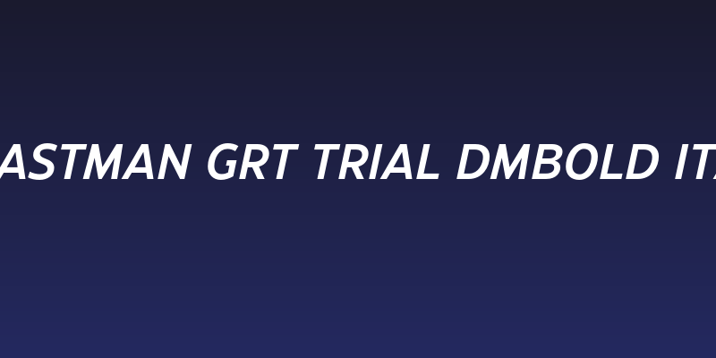 Eastman Grt Trial DmBold Ita Social Header