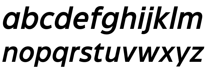 Eastman Grt Trial DmBold Ita Font LOWERCASE