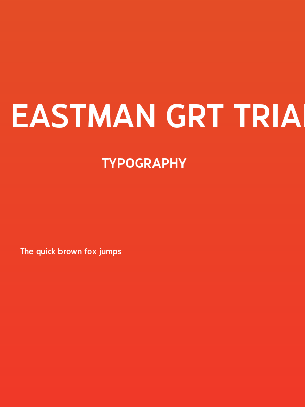 Eastman Grt Trial DmBold Poster