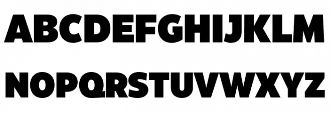 Eastman Grt Trial Heavy Schriftart Groß