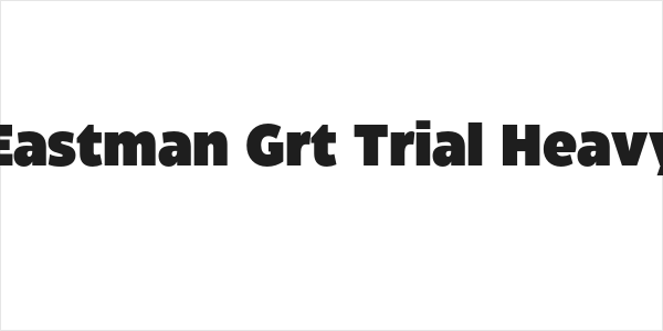 Eastman Grt Trial Heavy Logo