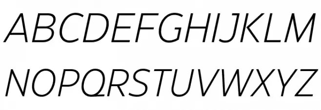 Eastman Grt Trial Light Ita Fonte MAIÚSCULAS