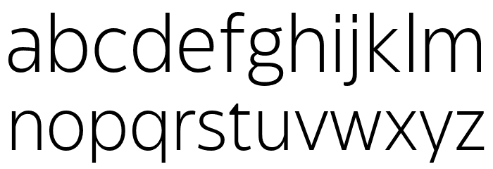 Eastman Grt Trial Light Font LOWERCASE