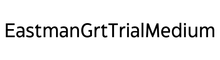 Eastman Grt Trial Medium  Fuentes Gratis Descargar