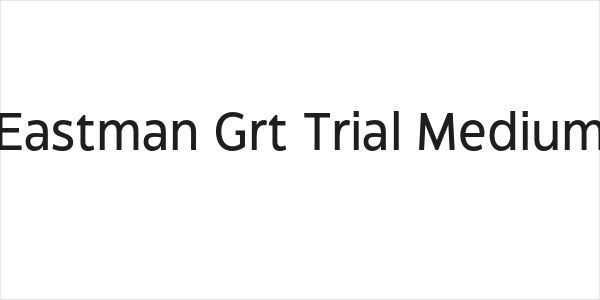 Eastman Grt Trial Medium Logo