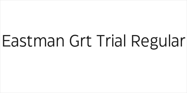 Eastman Grt Trial Regular Logo
