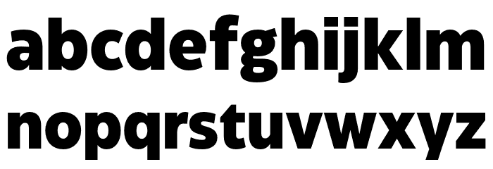 Eastman Grt Trial XBold Font LOWERCASE