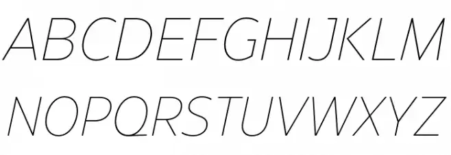 Eastman Grt Trial XLight Ita Fuentes MAYÚSCULAS