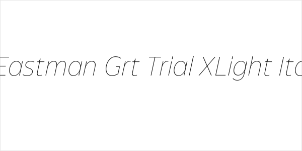 Eastman Grt Trial XLight Ita Logo