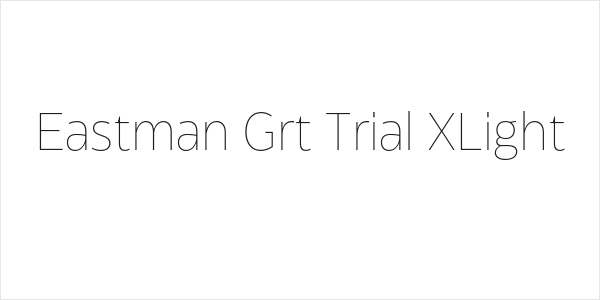 Eastman Grt Trial XLight Logo