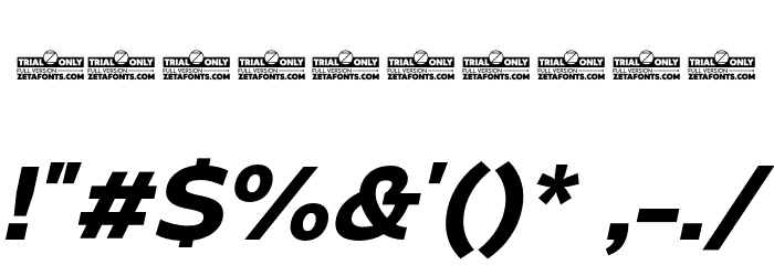 Eastman Roman Trial Bd It Font OTHER CHARS