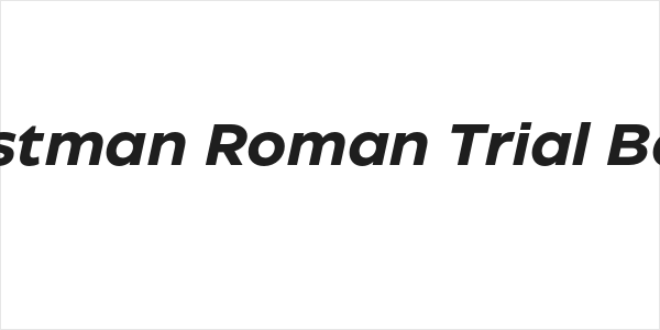 Eastman Roman Trial Bd It Logo