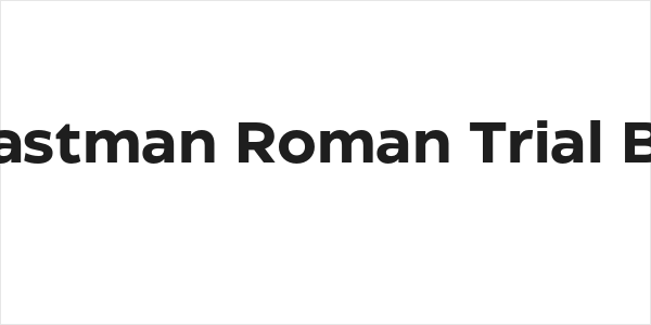 Eastman Roman Trial Bd Logo