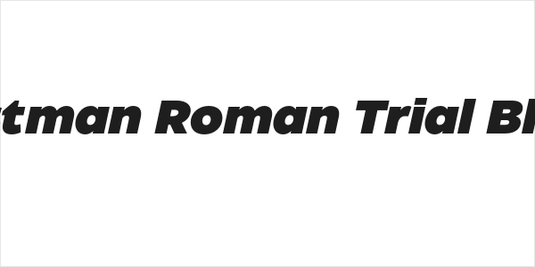 Eastman Roman Trial Blk It Logo