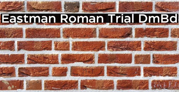 Eastman Roman Trial DmBd Example 2