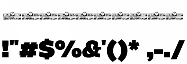 Eastman Roman Trial Hv Font OTHER CHARS