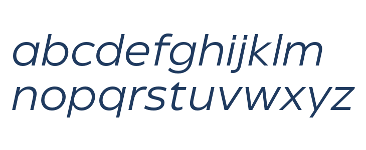 Eastman Roman Trial It Lowercase