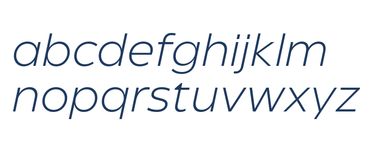 Eastman Roman Trial Lt It Lowercase