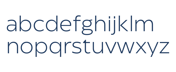 Eastman Roman Trial Lt Lowercase