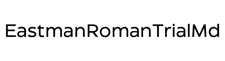 Eastman Roman Trial Md  baixar fontes gratis