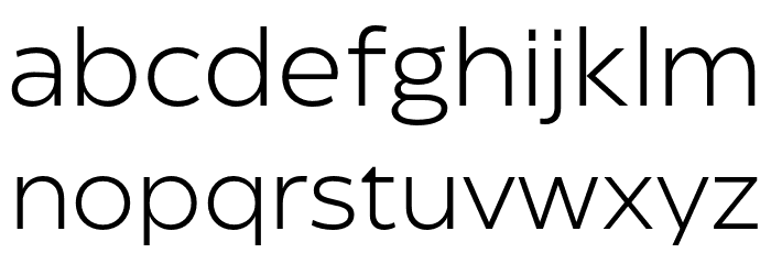 Eastman Roman Trial Off Font LOWERCASE