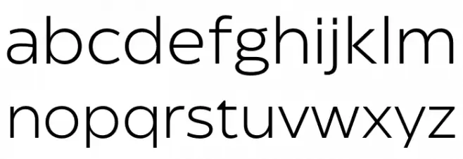 Eastman Roman Trial Off Font LOWERCASE