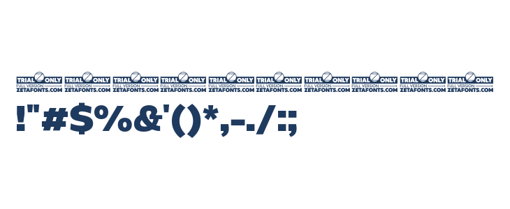 Eastman Roman Trial XBd Other Characters