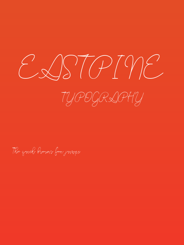Eastpine Poster