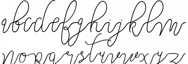 Eastpine Caratteri MINUSCOLO