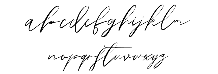Eastpoint Free Regular Font LOWERCASE