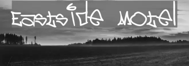 Eastside Motel Font examples