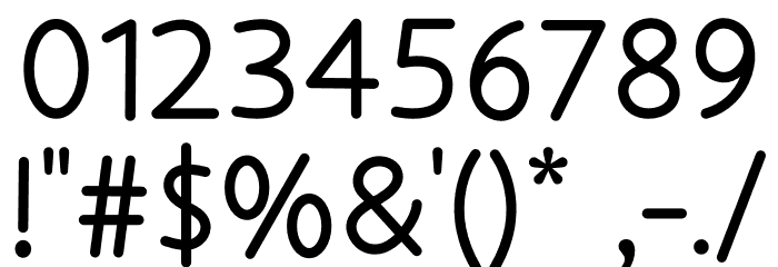 Eastsiders Sans Font OTHER CHARS