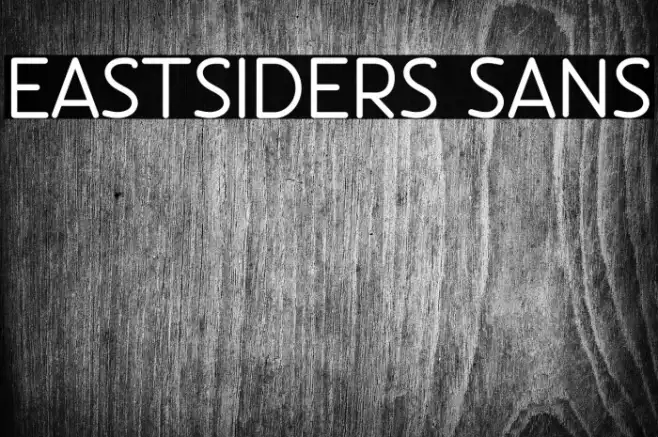 Eastsiders Sans Example 1