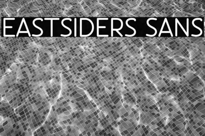 Eastsiders Sans Example 3