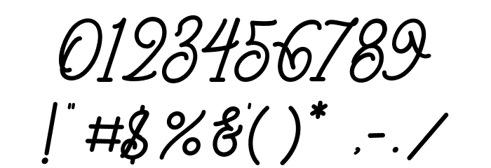 EastsidersRegular Font OTHER CHARS