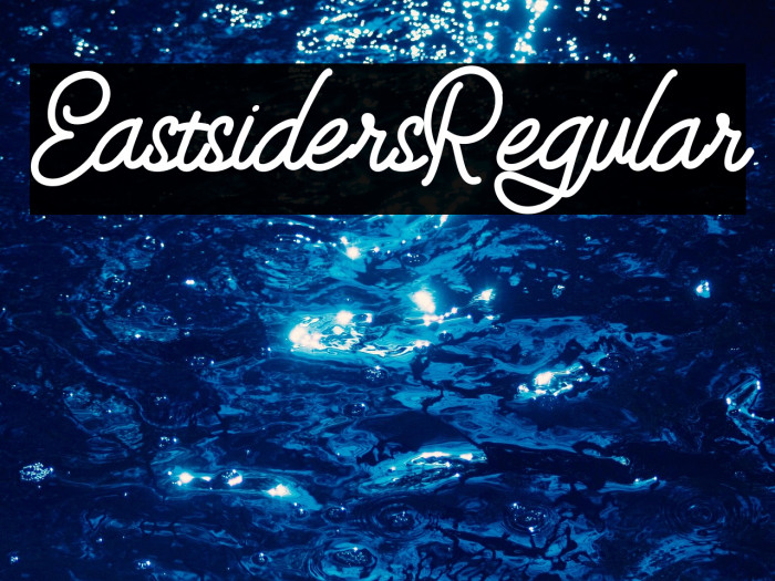 EastsidersRegular Example 3