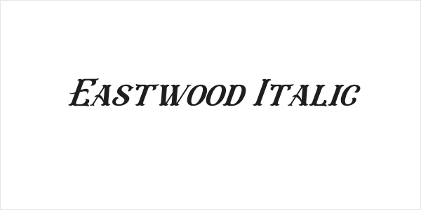Eastwood Italic Logo