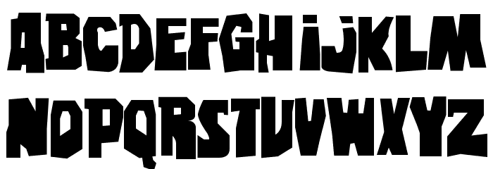 Eastwood Font LOWERCASE
